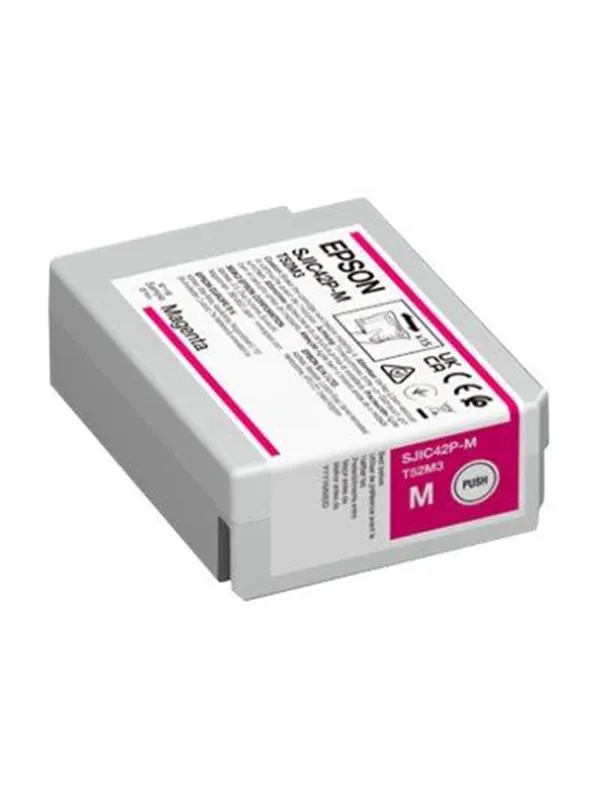 Epson SJIC42P-M - magenta - original - ink cartridge