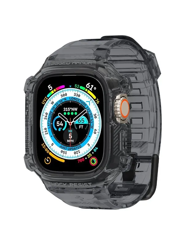 Spigen Rugged Armor Pro - space crystal - Apple Watch Ultra 3/2/1