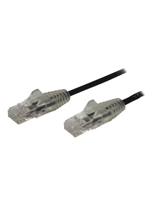 StarTech.com 1.5m Slim LSZH CAT6 Ethernet Cable. - Svart - 1m