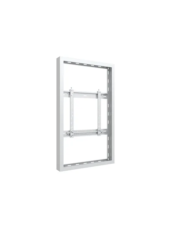 Multibrackets M Pro Series enclosure - medium - for digital signage panel - high brightness - white RAL 9005 - Max 25 kg - recommended for 50"