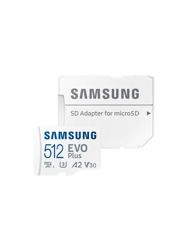 Samsung EVO Plus microSD/SD - 160MB/s - 512GB
