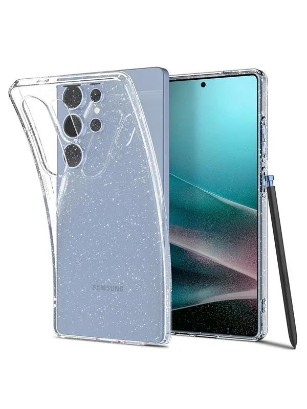 Spigen Liquid Crystal Glitter - crystal quartz - Samsung Galaxy S25 Ultra