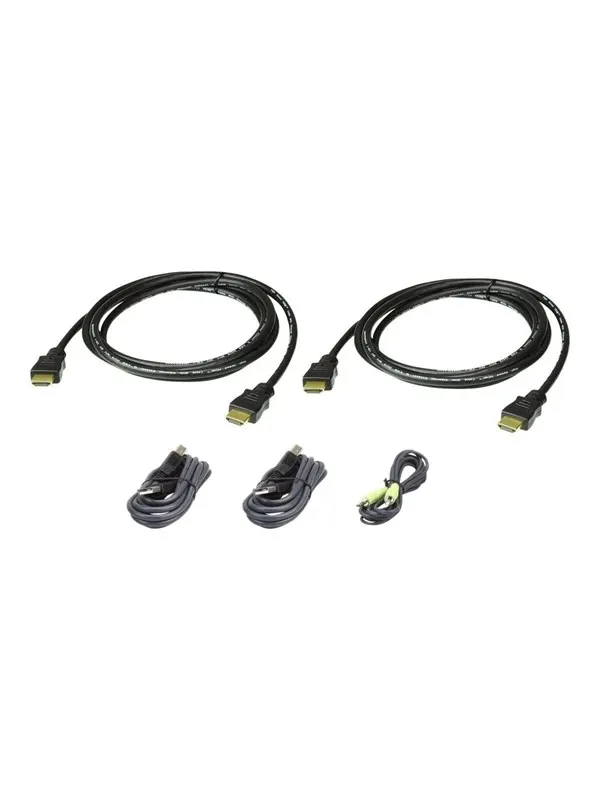 ATEN CABLE KIT DUAL HDMI /USB/SP L:1.8