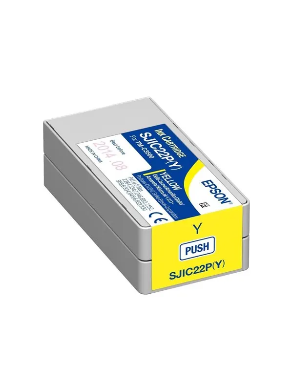 Epson SJIC22P(Y) - Yellow ink - Bläckpatron Yellow