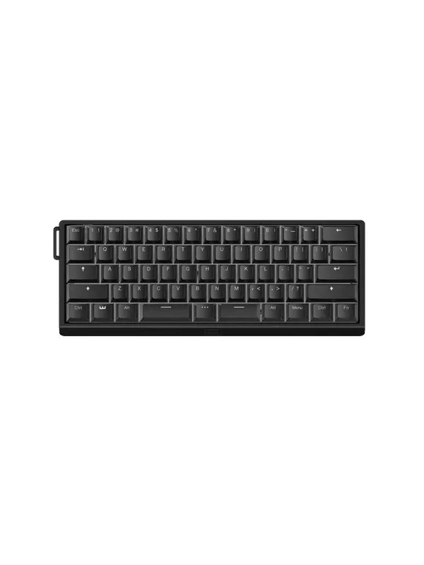 Wooting 60HE v2 - US-ANSI - Split - Aluminum - Gaming Keyboard - Utan numpad - Engelska (US) - Svart