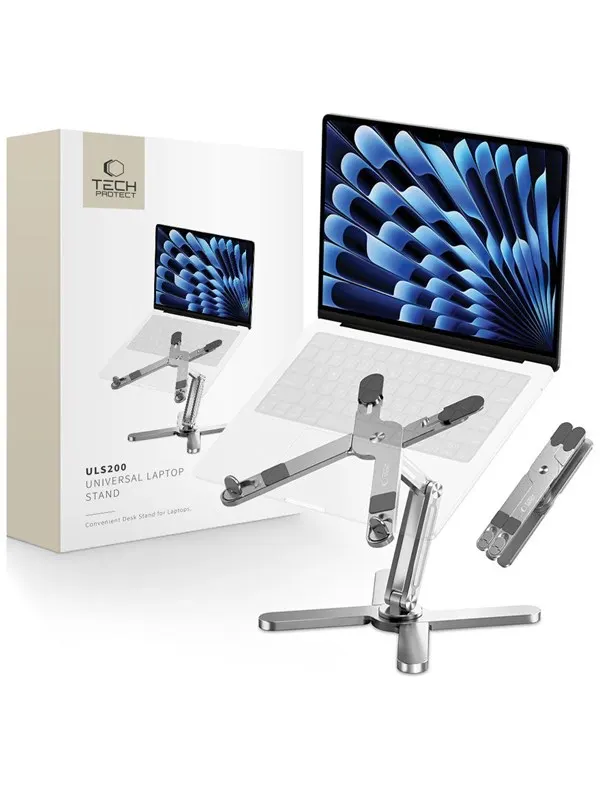 Tech-Protect ULS200 Universal Stand for Laptops up to 16" - Silver