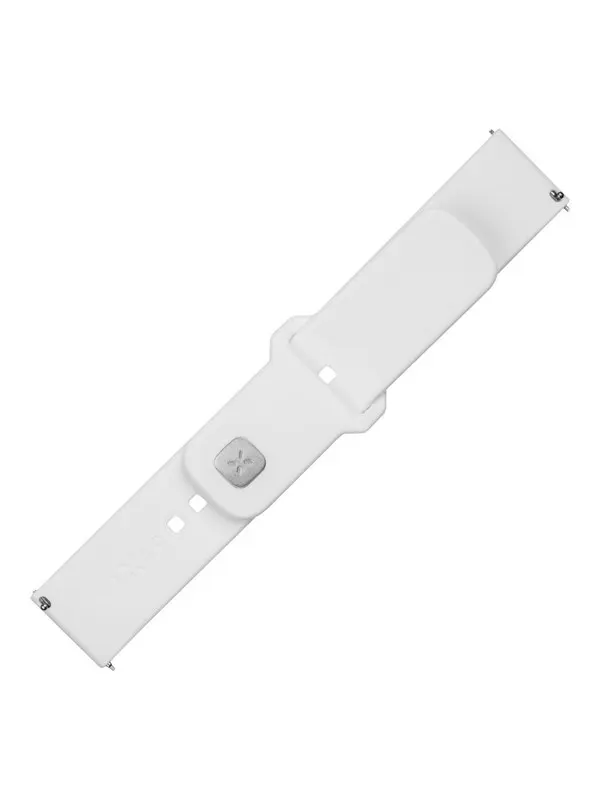FIXED Silikonrem för Smartwatch Universal 20 mm Vit