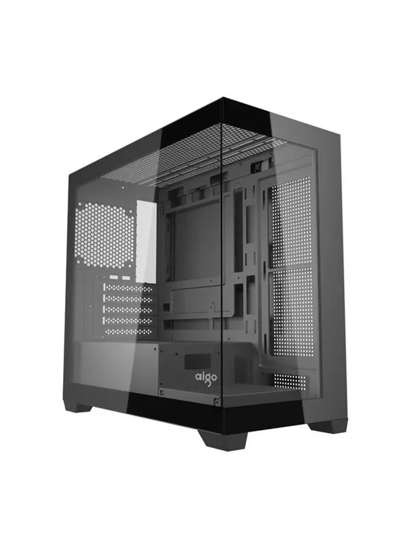 Darkflash C218M Computer Case (Black) - Chassi - Miditower - Svart