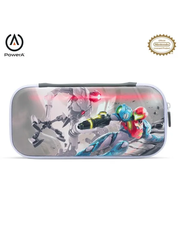 PowerA Tunt skyddsfodral för Nintendo Switch OLED-modell, Nintendo Switch eller Nintendo Switch Lite - Metroid Dread - Bag - Nintendo Switch