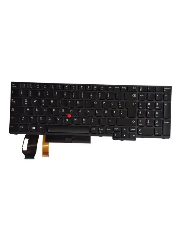 Lenovo Primax - Laptop tagentbord - till ersättning - Tysk - Svart