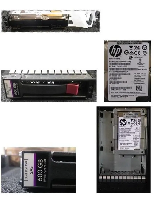 HP E - 600GB - Hårddisk - 517354-001 - Serial Attached SCSI - 3,5"