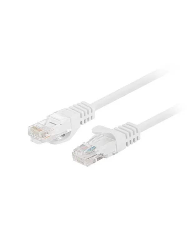 Lanberg patch cable - 3 m - white RAL 9010 - Vit - 3m