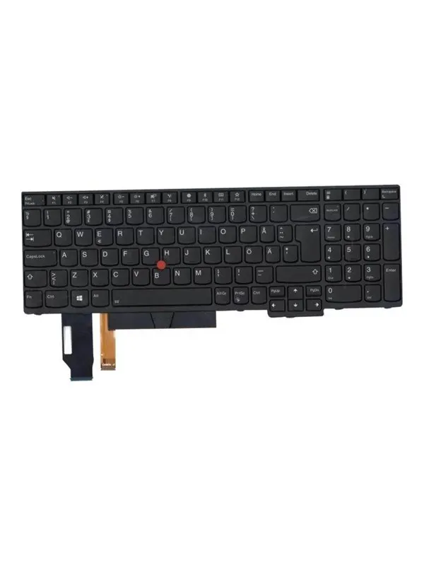 Lenovo Lite-On - Laptop tagentbord - till ersättning - Finska - Svart