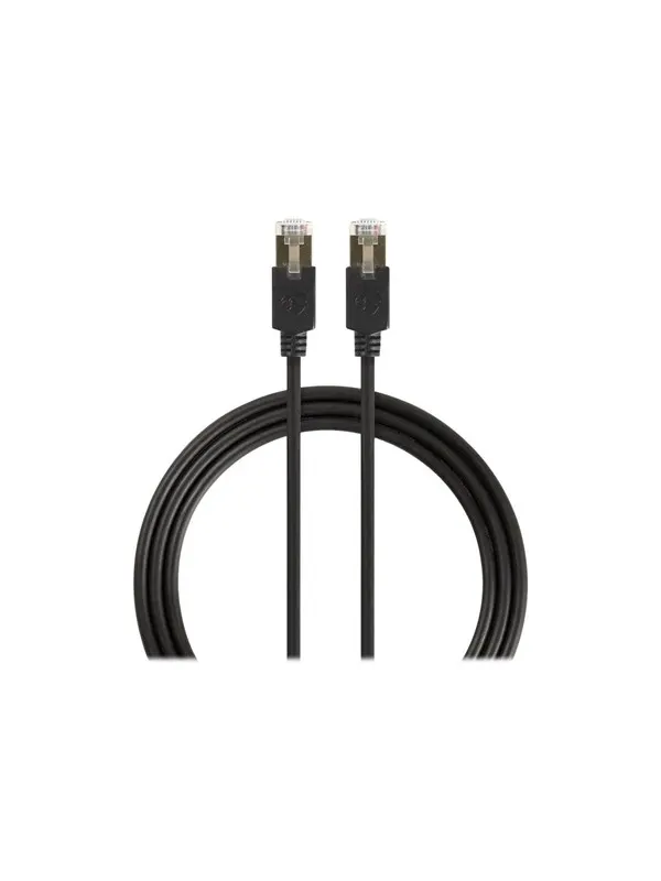 Nedis network cable - 1 m - anthracite - Svart - 1m