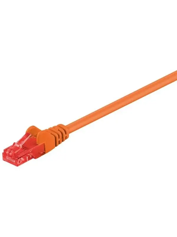 Pro LAN UTP CAT 6 - Orange - 0,25 m - Orange - 25m