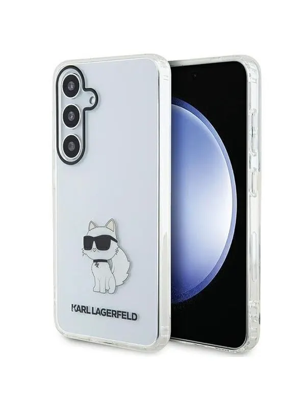 Karl Lagerfeld IML Choupette case for Samsung Galaxy S24 - transparent