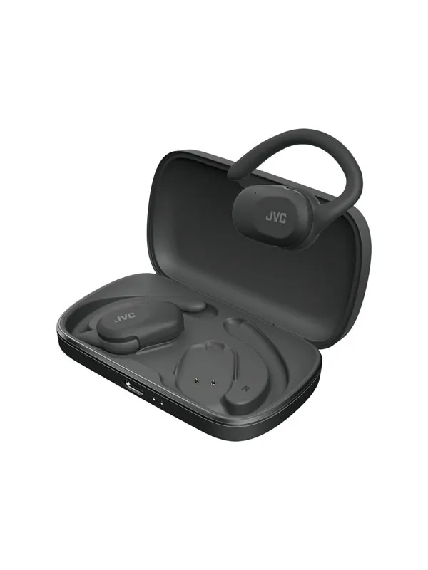 JVC Open Ear Nearphone True Wireless Headphones - Black