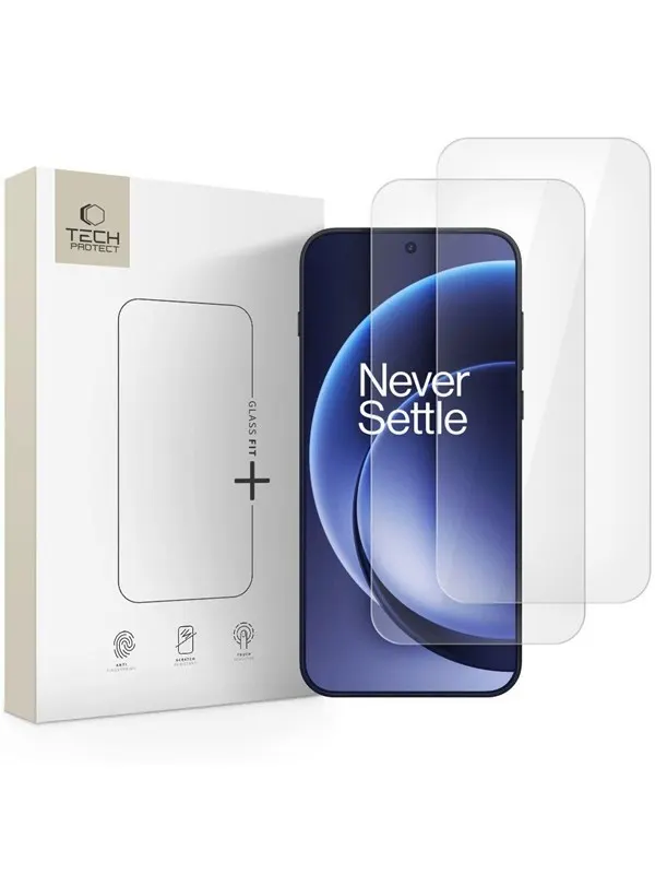 Tech-Protect Glass Fit+ 2-pack Tempered Glass for OnePlus 15