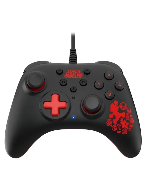 HORI PAD Turbo (Mario) - Wired Controller - Nintendo Switch