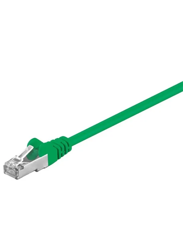 Pro CAT 5e patchcable SF/UTP green 0.5 m - Grön - 0.5m