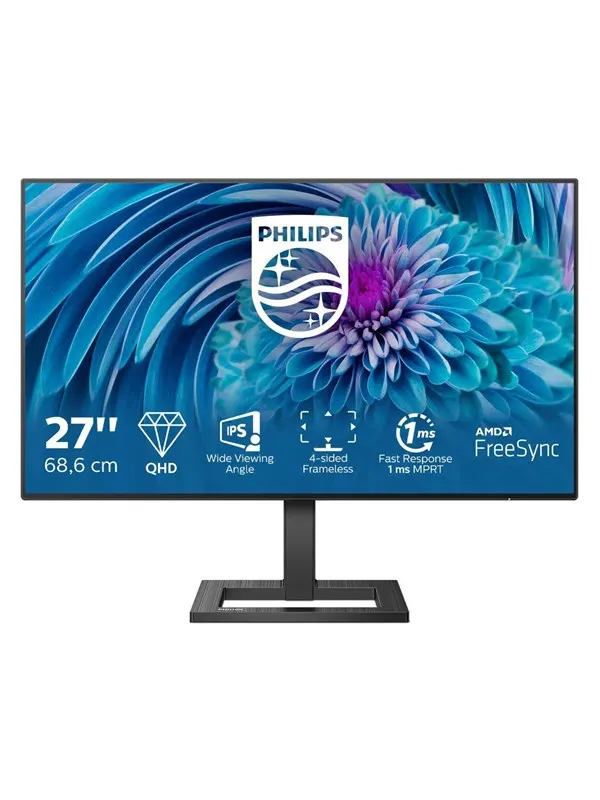 27" Philips E-line 275E2FAE - 2560x1440 (QHD) - 75Hz - IPS