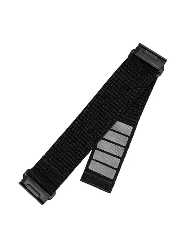 FIXED Nylonrem för Garmin QuickFit 22 mm Svart