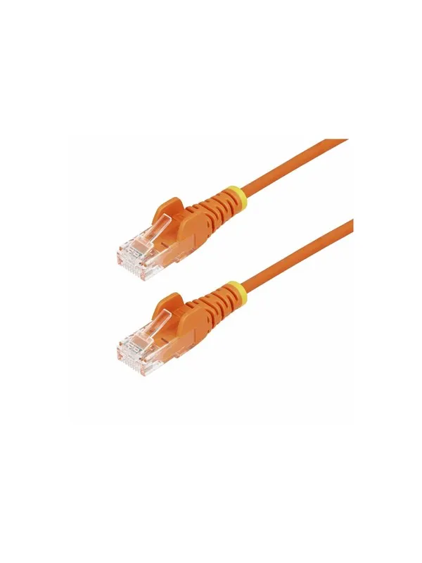 StarTech.com 3m Orange Slim CAT6 Ethernet Cable Snagless 28AWG LSZH - patch cable - 3 m - orange - Orange - 3m