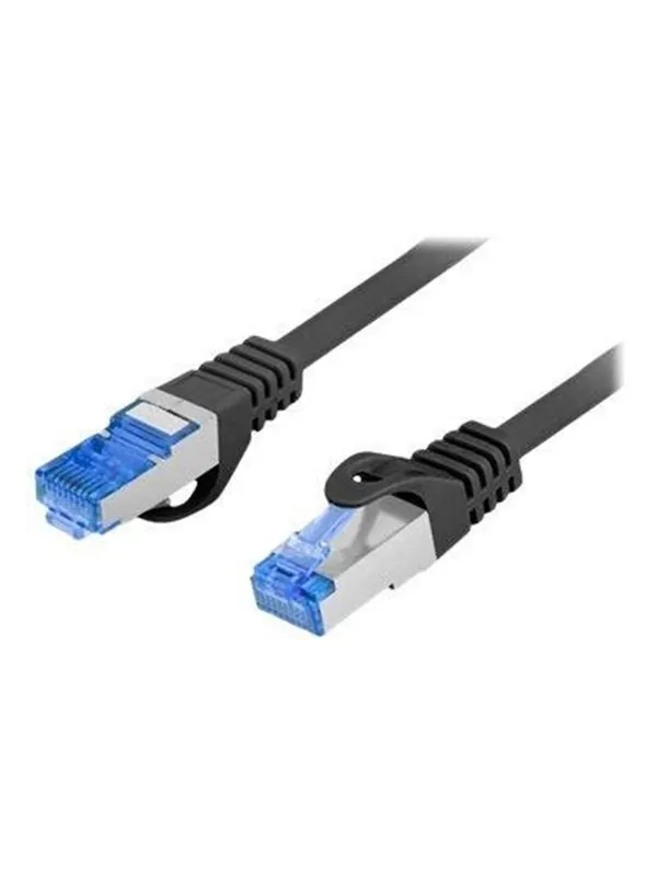 Lanberg patch cable - 5 m - black RAL 9004 - Svart
