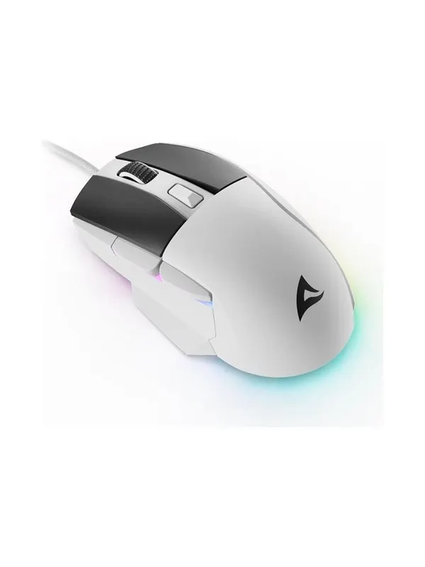 Sharkoon SKILLER SGM35 - Mouse - Optic - 6 knappar - Vit