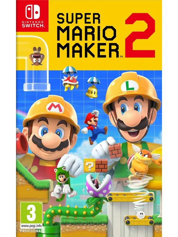 Super Mario Maker 2 - Nintendo Switch - Plattformsspelare