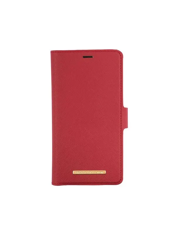 ONSALA Wallet Case Saffiano Red - iPhone 11 Pro Max