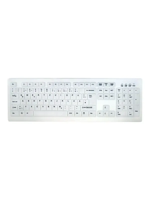 Cherry MedicalKey AK-C8100 Sanitizable - Tangentbord - Tysk - Vit
