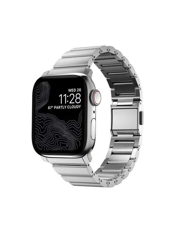 Nomad - Steel Band - 41/40mm/38mm | Silver Hardware | V2