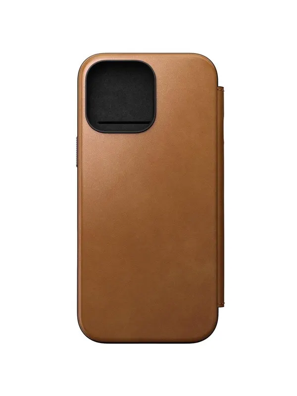 Nomad Modern Leather Folio - iPhone 16 Pro Max | English Tan-C | Leather