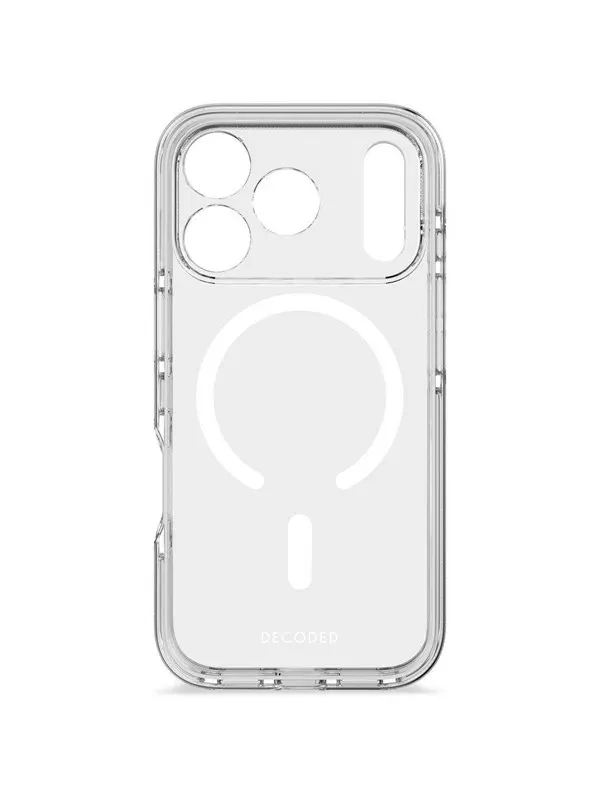 Decoded - DropTec Transparent Backcover for iPhone 17 Pro - Transparant