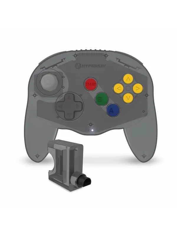 Hyperkin Admiral Premium (Space Black) - Wireless Controller - Nintendo 64