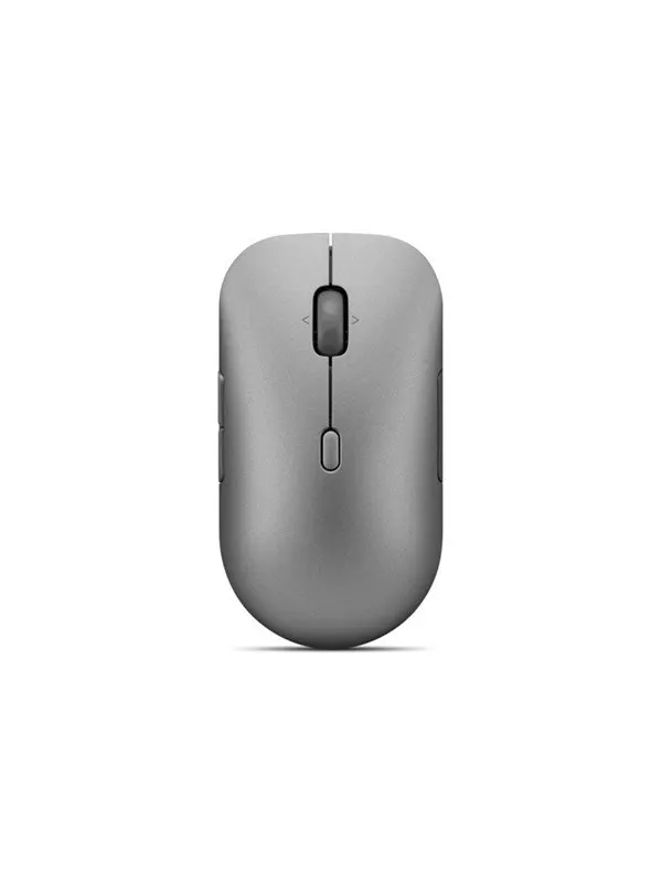 Lenovo Pro Plus 6050 - mouse - multi-mode - Bluetooth 5.3 2.4 GHz - luna grey - Mouse - Optic - 6 knappar - Grå