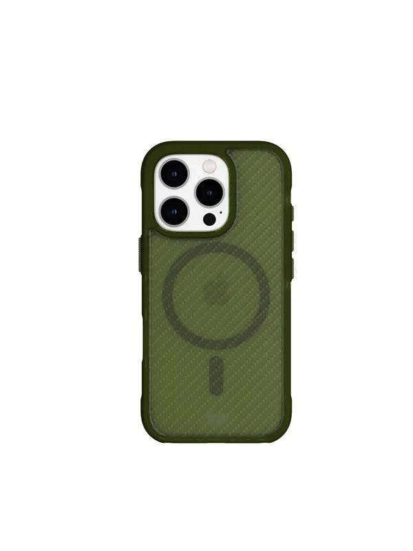 Tech21 Evo Armour MagSafe for iPhone 16 Pro - Green