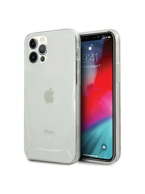 Mercedes Transparent Line Case for iPhone 12 / iPhone 12 Pro - Transparent