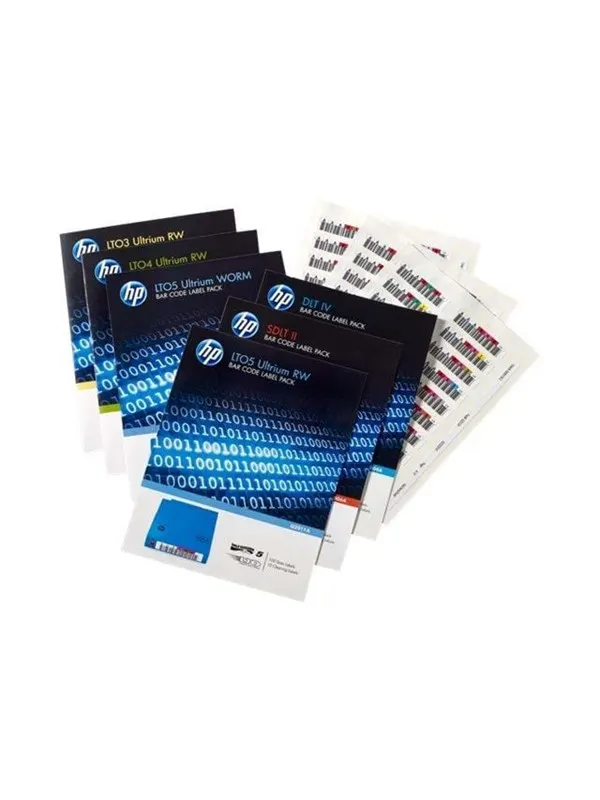 HP E RW Bar Code Label Pack