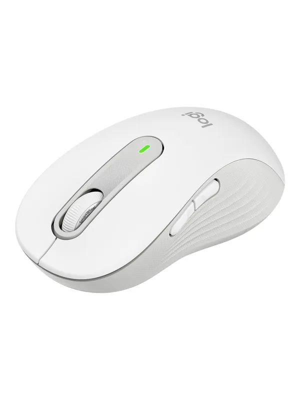 Logitech Signature M650 L for Business - Mouse - 5 knappar - Vit