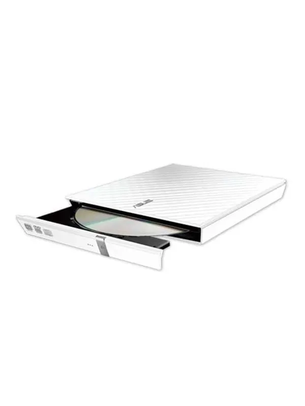 ASUS SDRW-08D2S-U Lite - DVD-RW (Brännare) - USB 2.0 - Vit