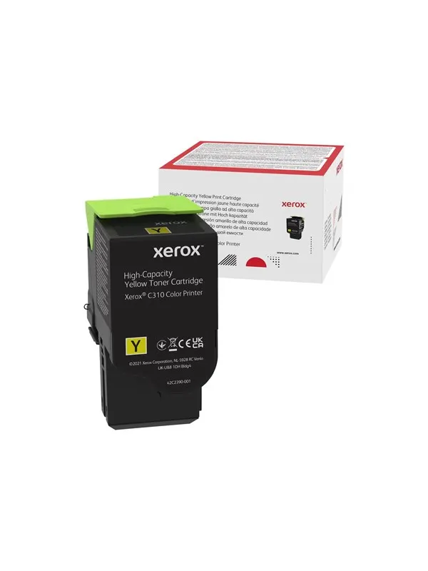 Xerox - high capacity - yellow - original - toner cartridge