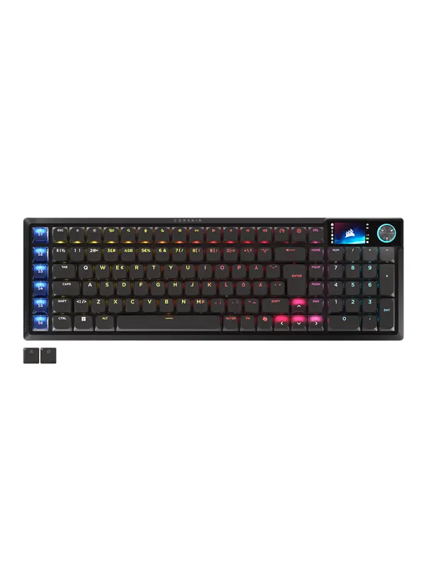 Corsair VANGUARD AIR 99 WIRELESS - Gaming Tangentbord - Nordisk - Svart