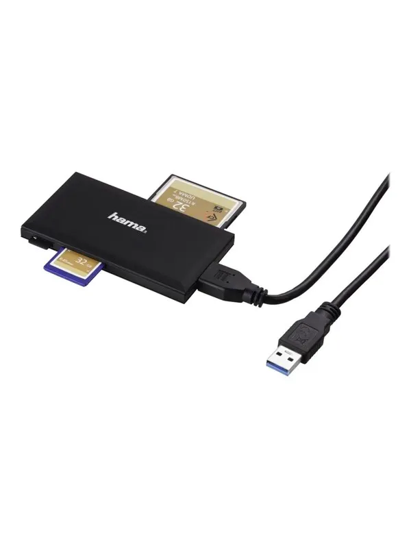 Hama Multi-Card Reader - card reader - USB 3.0