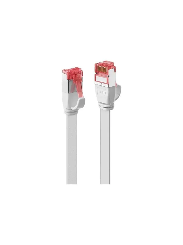 Lindy patch cable - 2 m - white - Vit - 2m