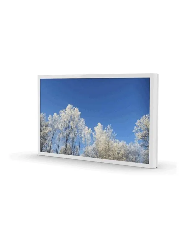 HI-ND PROTECT mounting kit - for flat panel - landscape - white - Max - recommended for 50"