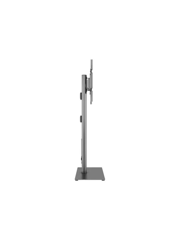 Multibrackets M Public Display Stand 145 HD Single Black w. Floorbase - Max 60 kg - recommended for 85"