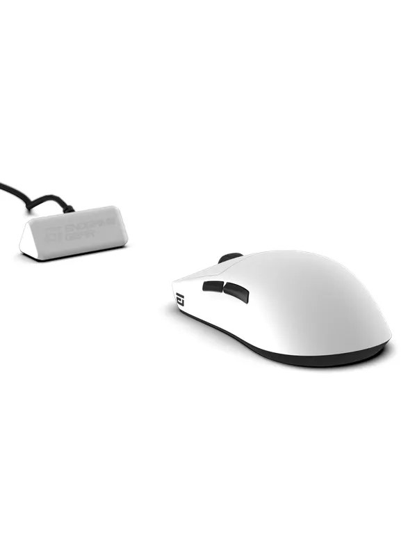 Endgame Gear OP1w 4k (v2) - White - Gamingmus - Optic - 7 knappar - Vit