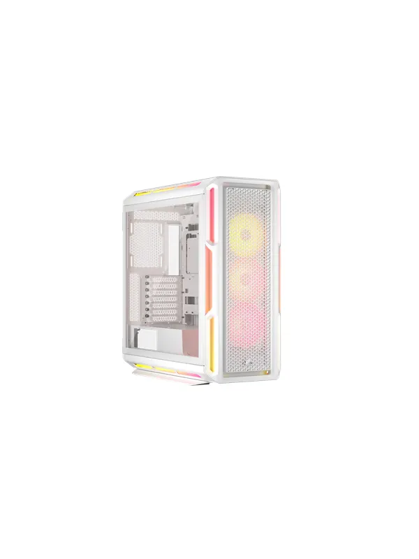 Corsair iCUE LINK 5000T LX RGB White - Chassi - Miditower - Vit